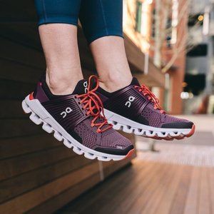 ON Cloudswift Running Shoes, Plum/Dawn , 7.5  Women's US
